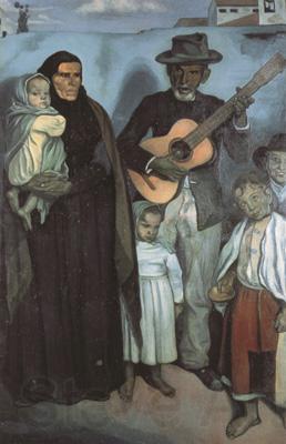 Emile Bernard Spanish Musicians (mk19) Spain oil painting art